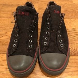 Converse No-Lace in brown